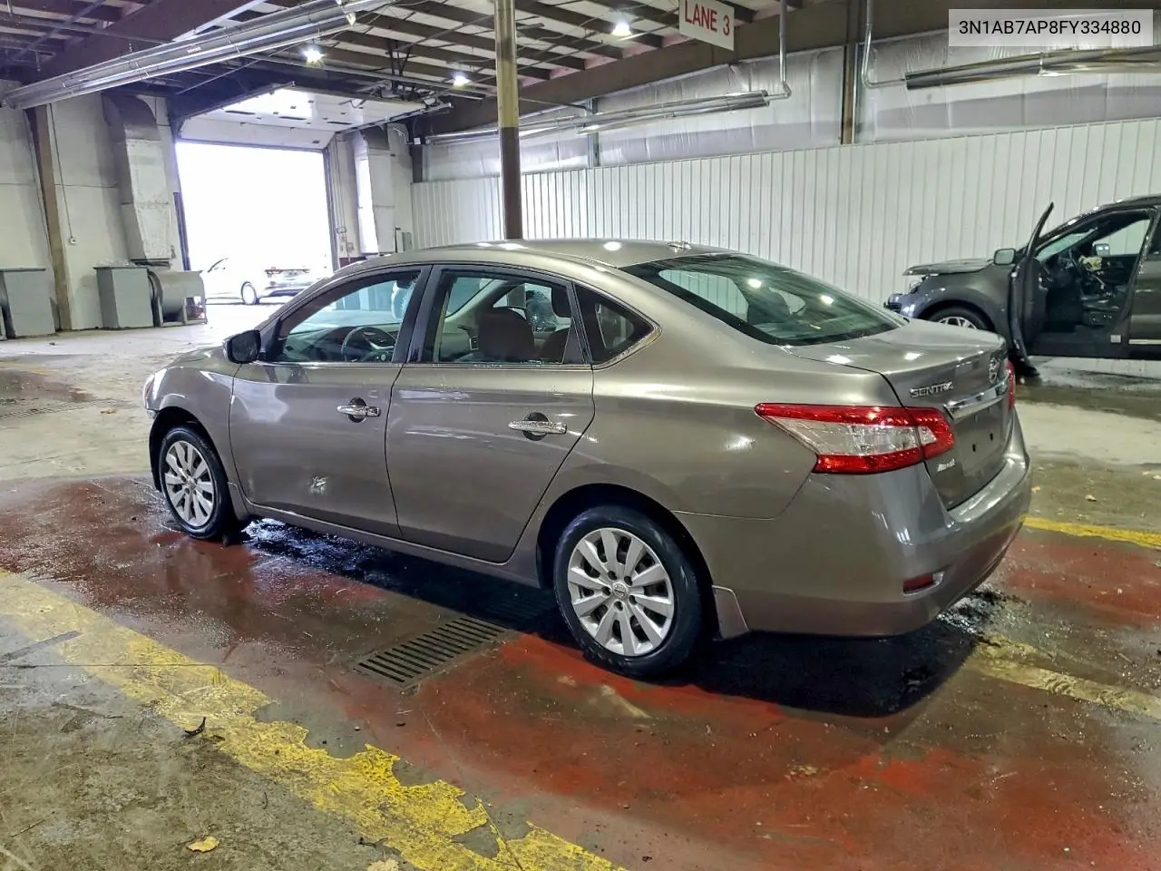 3N1AB7AP8FY334880 2015 Nissan Sentra S