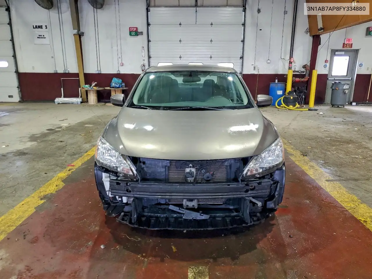 3N1AB7AP8FY334880 2015 Nissan Sentra S