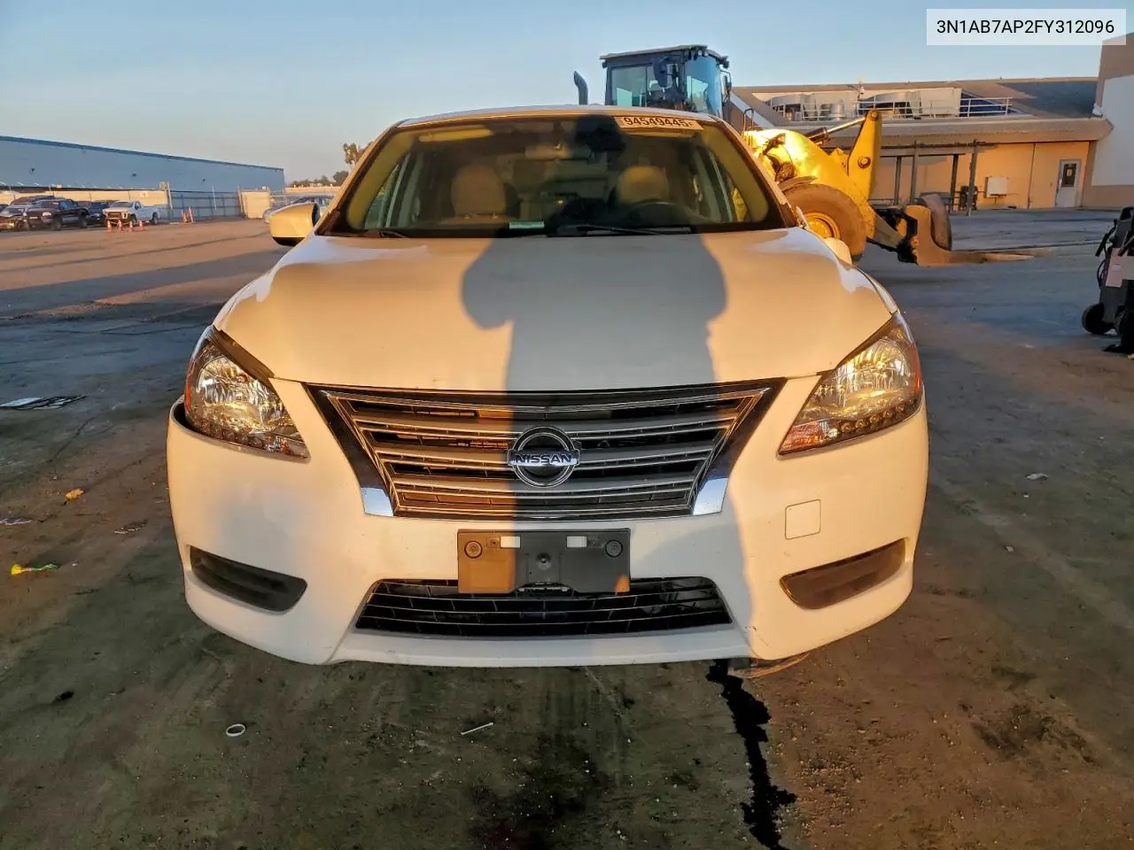 3N1AB7AP2FY312096 2015 Nissan Sentra S