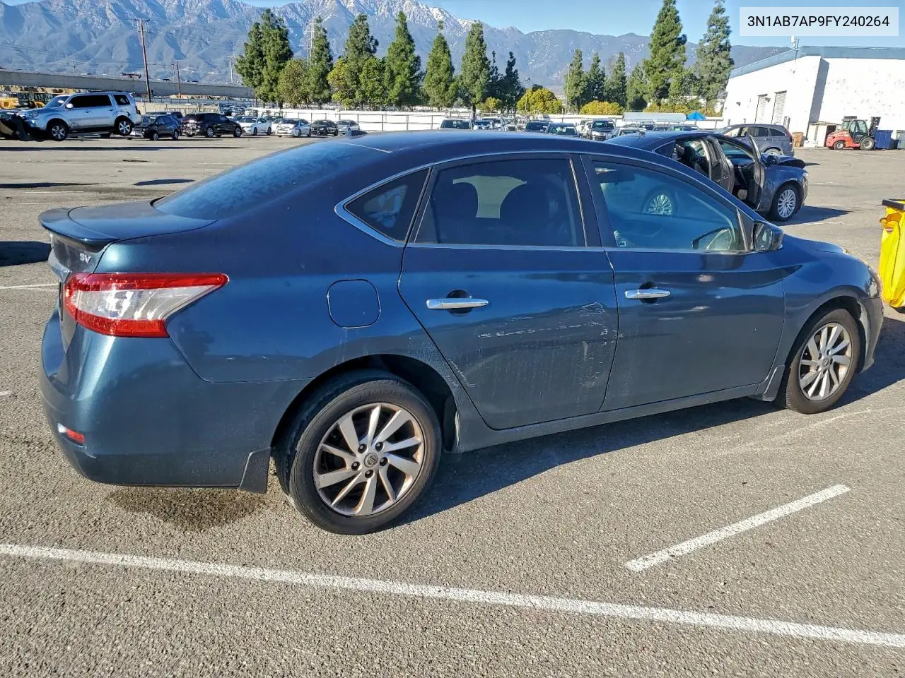 3N1AB7AP9FY240264 2015 Nissan Sentra S