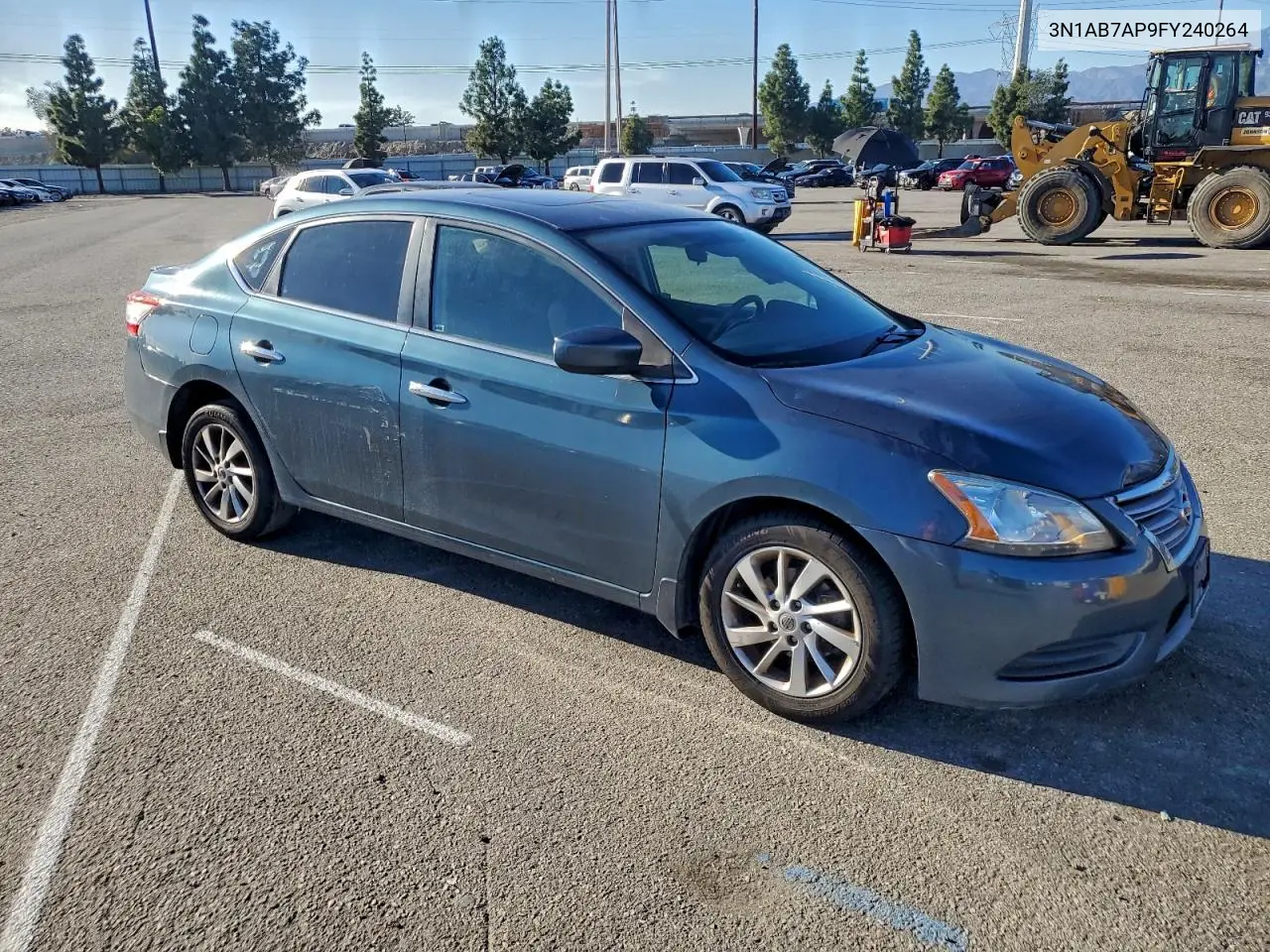 3N1AB7AP9FY240264 2015 Nissan Sentra S
