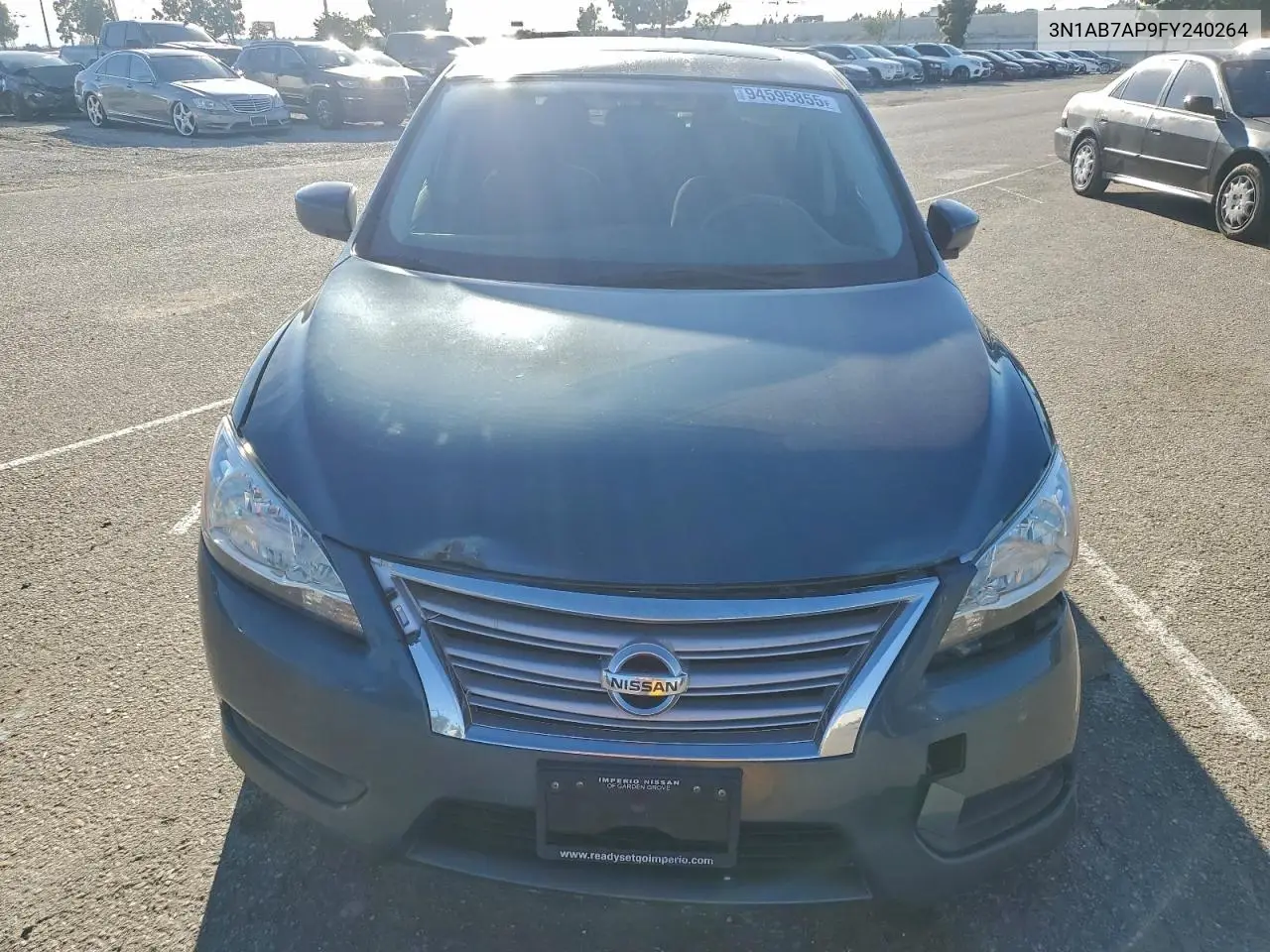 3N1AB7AP9FY240264 2015 Nissan Sentra S
