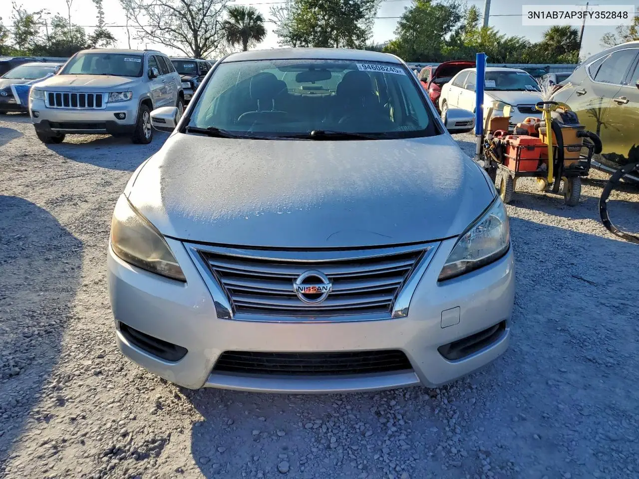 3N1AB7AP3FY352848 2015 Nissan Sentra S
