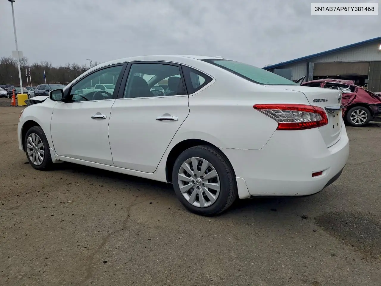 3N1AB7AP6FY381468 2015 Nissan Sentra S