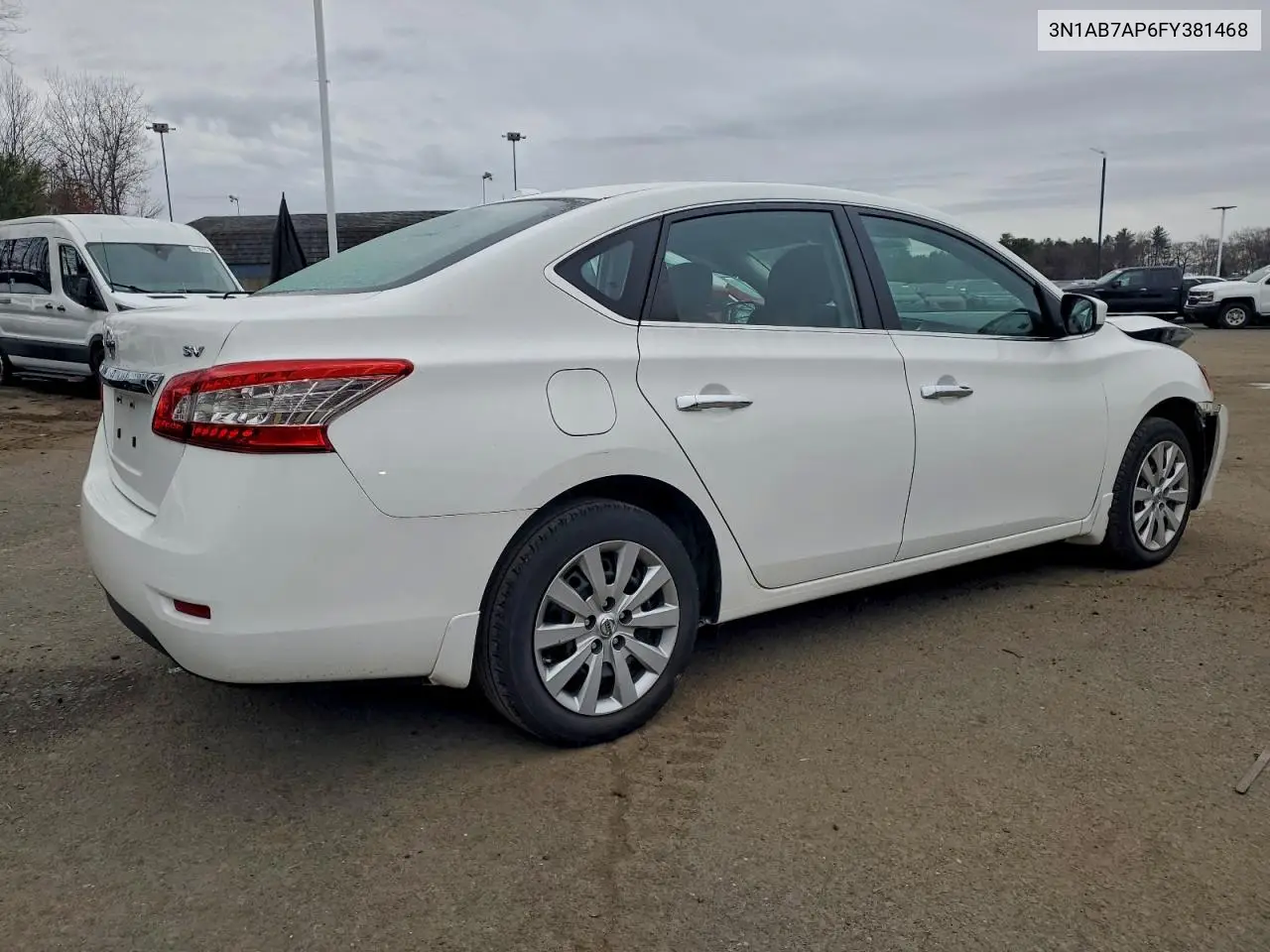 3N1AB7AP6FY381468 2015 Nissan Sentra S