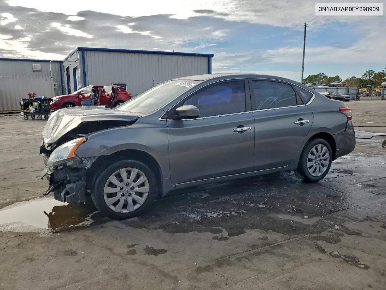 3N1AB7AP0FY298909 2015 Nissan Sentra S