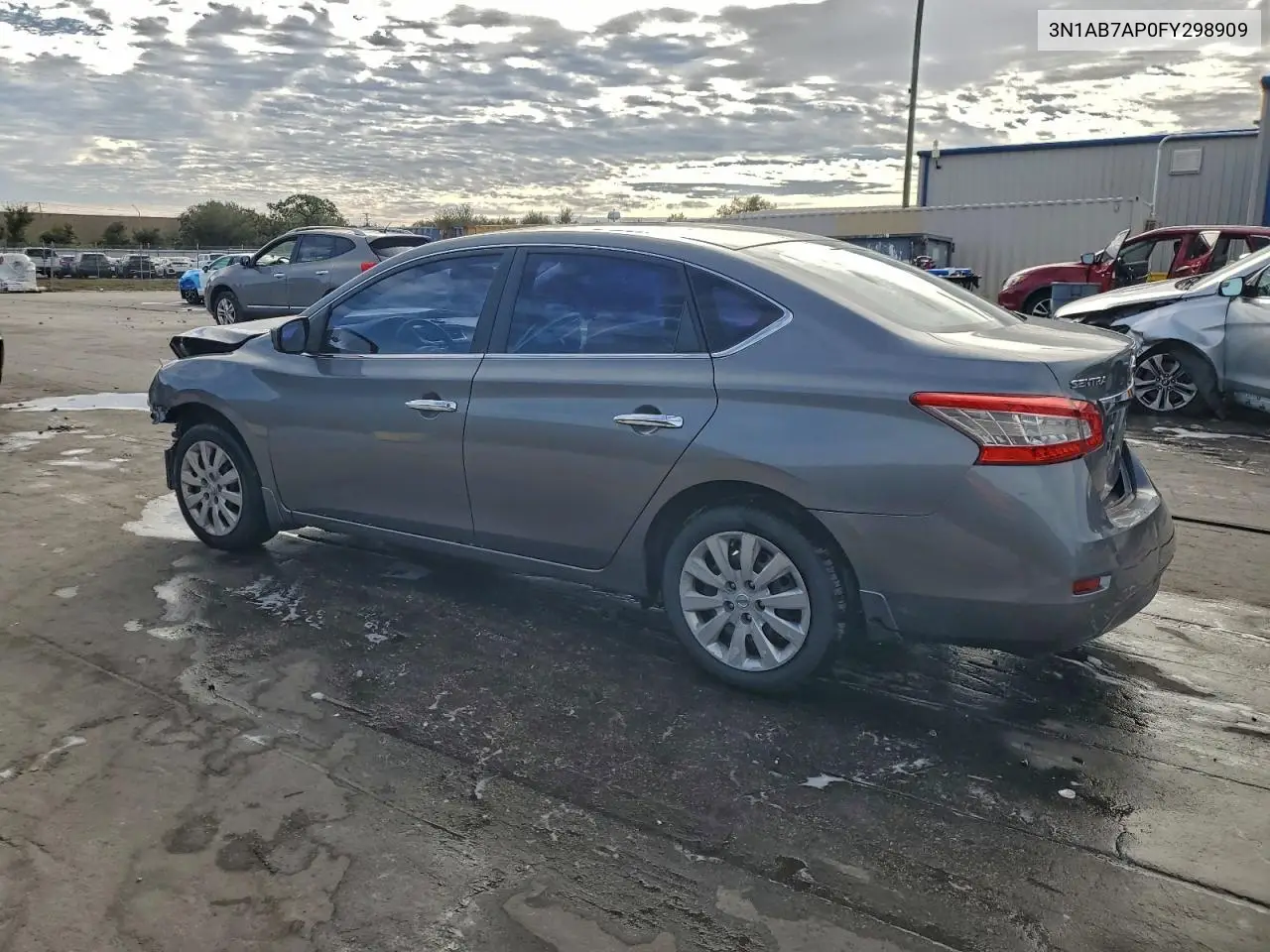 3N1AB7AP0FY298909 2015 Nissan Sentra S
