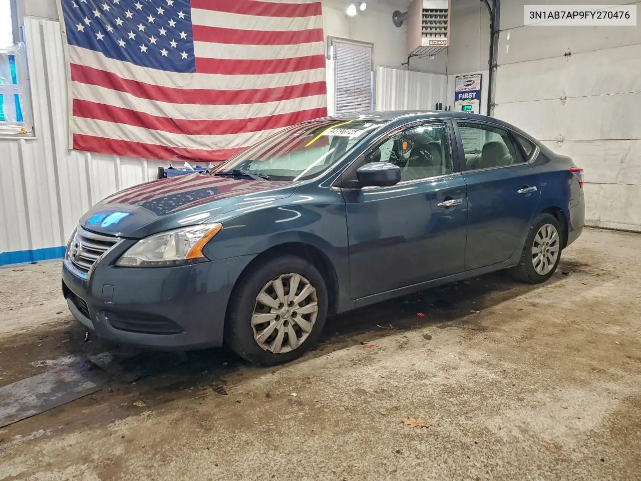 3N1AB7AP9FY270476 2015 Nissan Sentra S