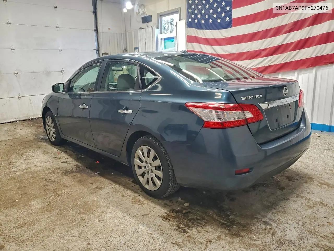 3N1AB7AP9FY270476 2015 Nissan Sentra S