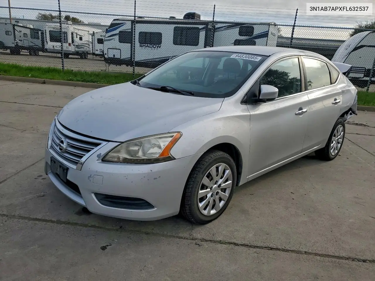 3N1AB7APXFL632537 2015 Nissan Sentra S