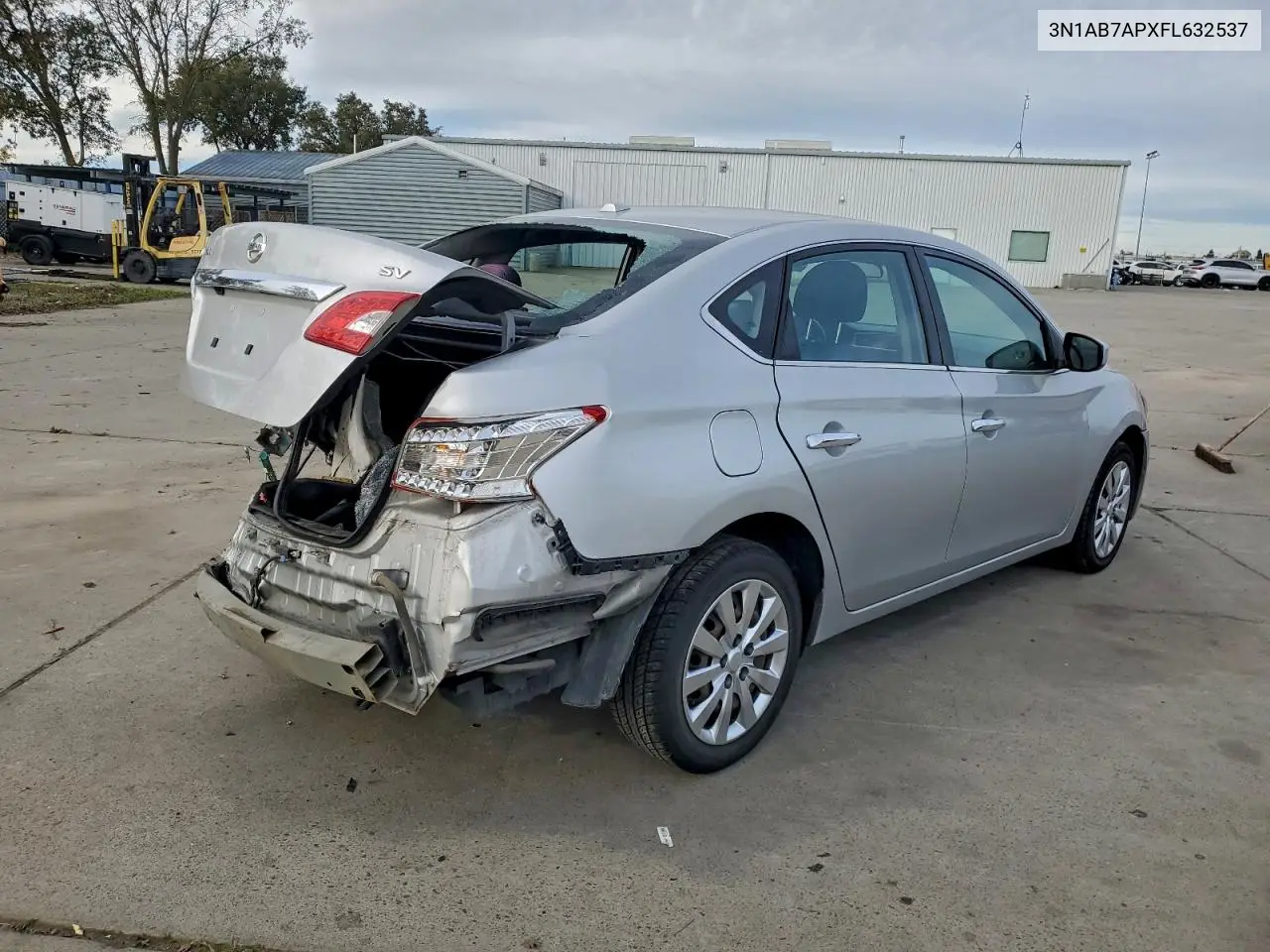3N1AB7APXFL632537 2015 Nissan Sentra S