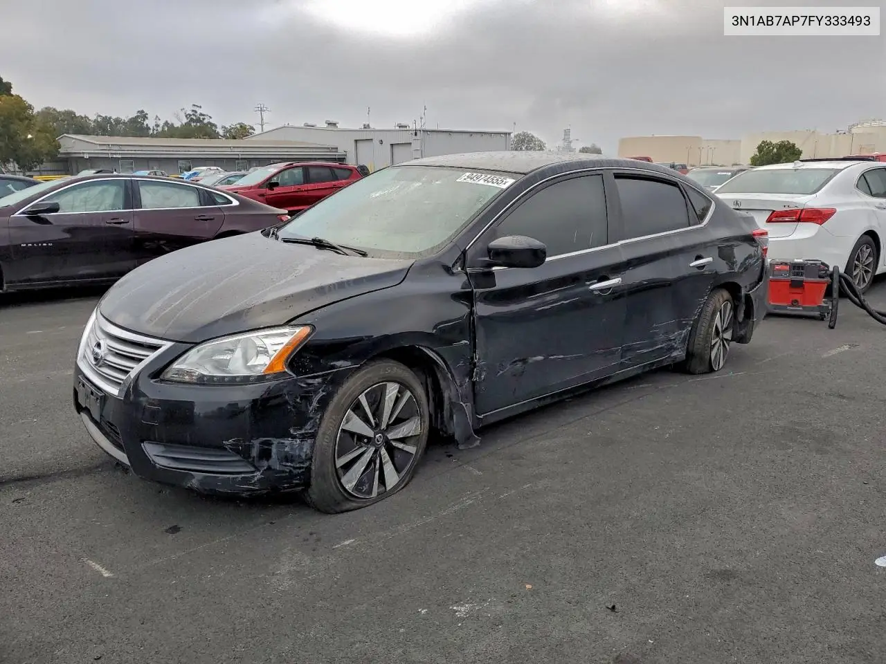 3N1AB7AP7FY333493 2015 Nissan Sentra S