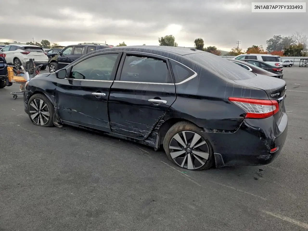 3N1AB7AP7FY333493 2015 Nissan Sentra S