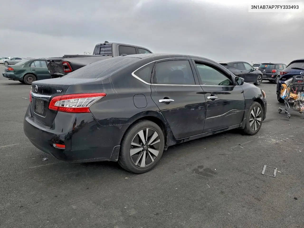 3N1AB7AP7FY333493 2015 Nissan Sentra S