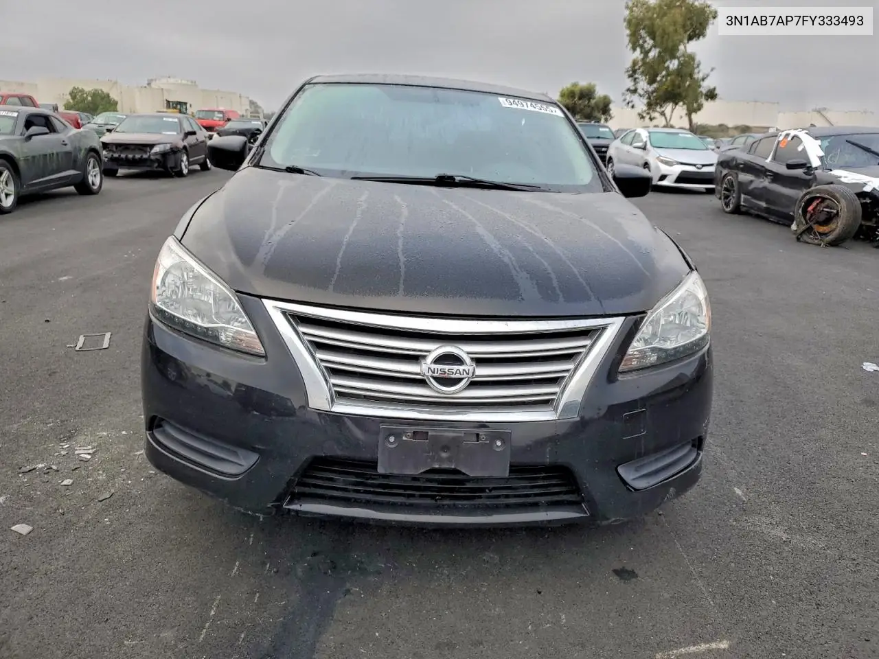 3N1AB7AP7FY333493 2015 Nissan Sentra S