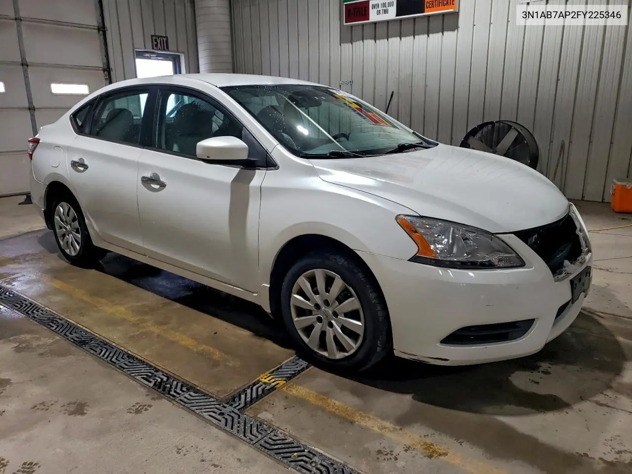 3N1AB7AP2FY225346 2015 Nissan Sentra S