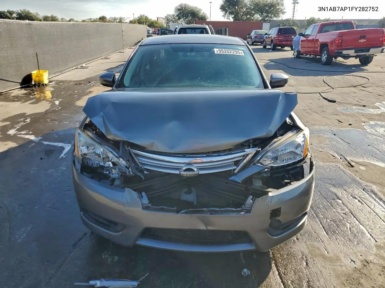 3N1AB7AP1FY282752 2015 Nissan Sentra S