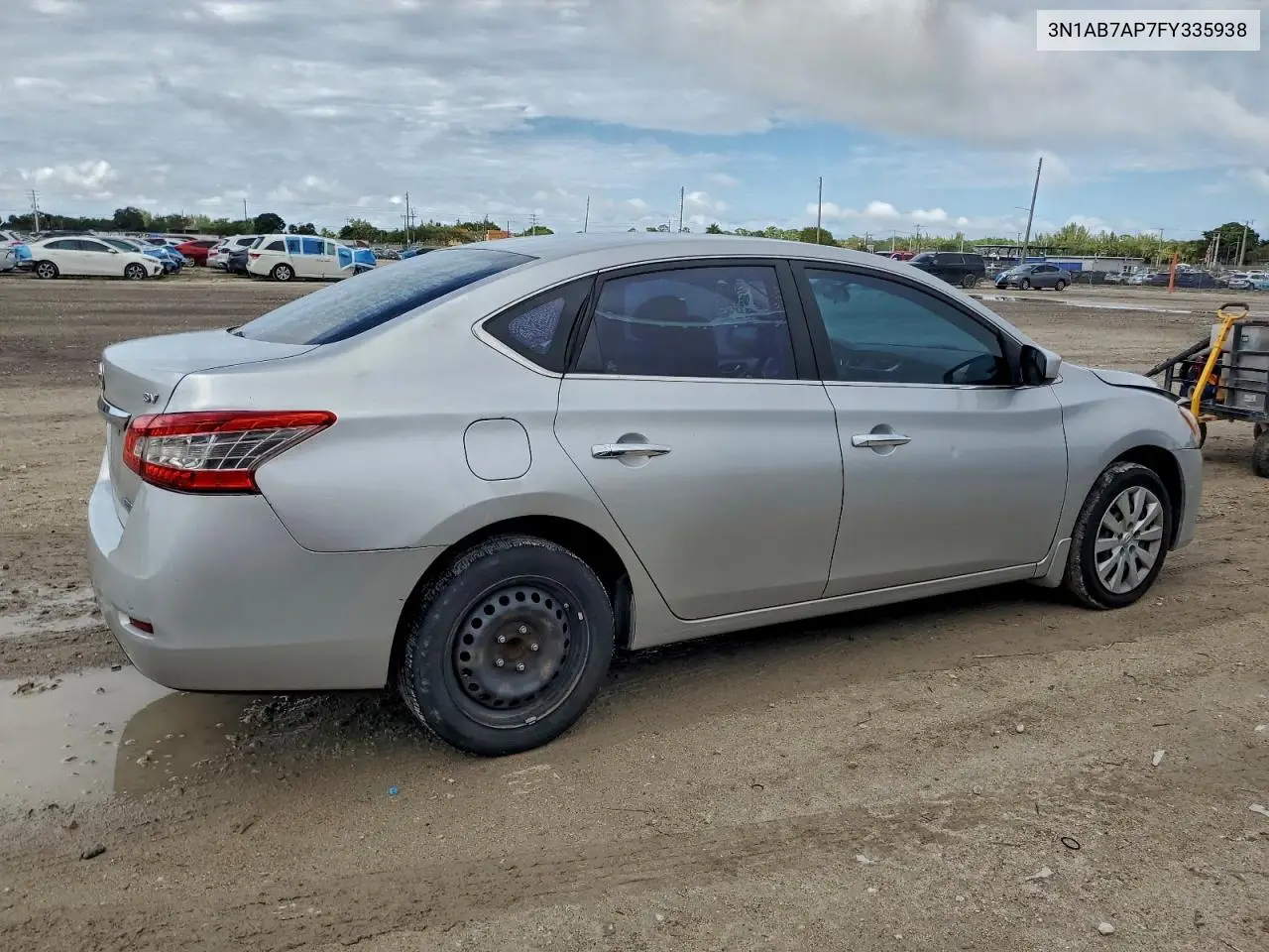 3N1AB7AP7FY335938 2015 Nissan Sentra S