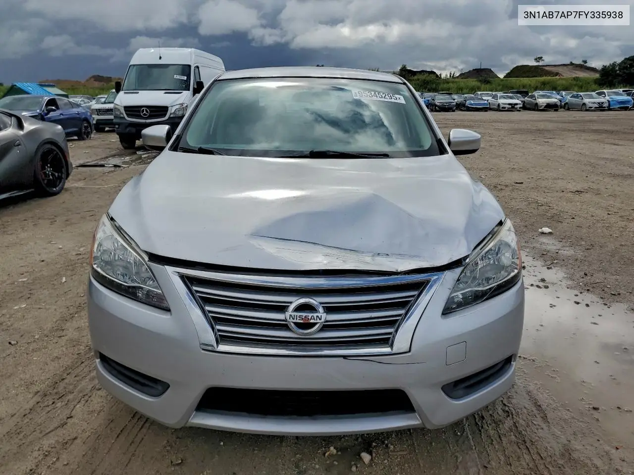 3N1AB7AP7FY335938 2015 Nissan Sentra S