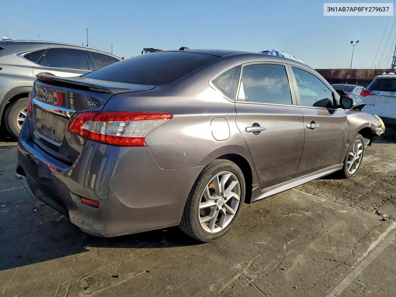 3N1AB7AP8FY279637 2015 Nissan Sentra S
