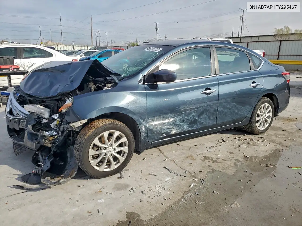 3N1AB7AP1FY295467 2015 Nissan Sentra S