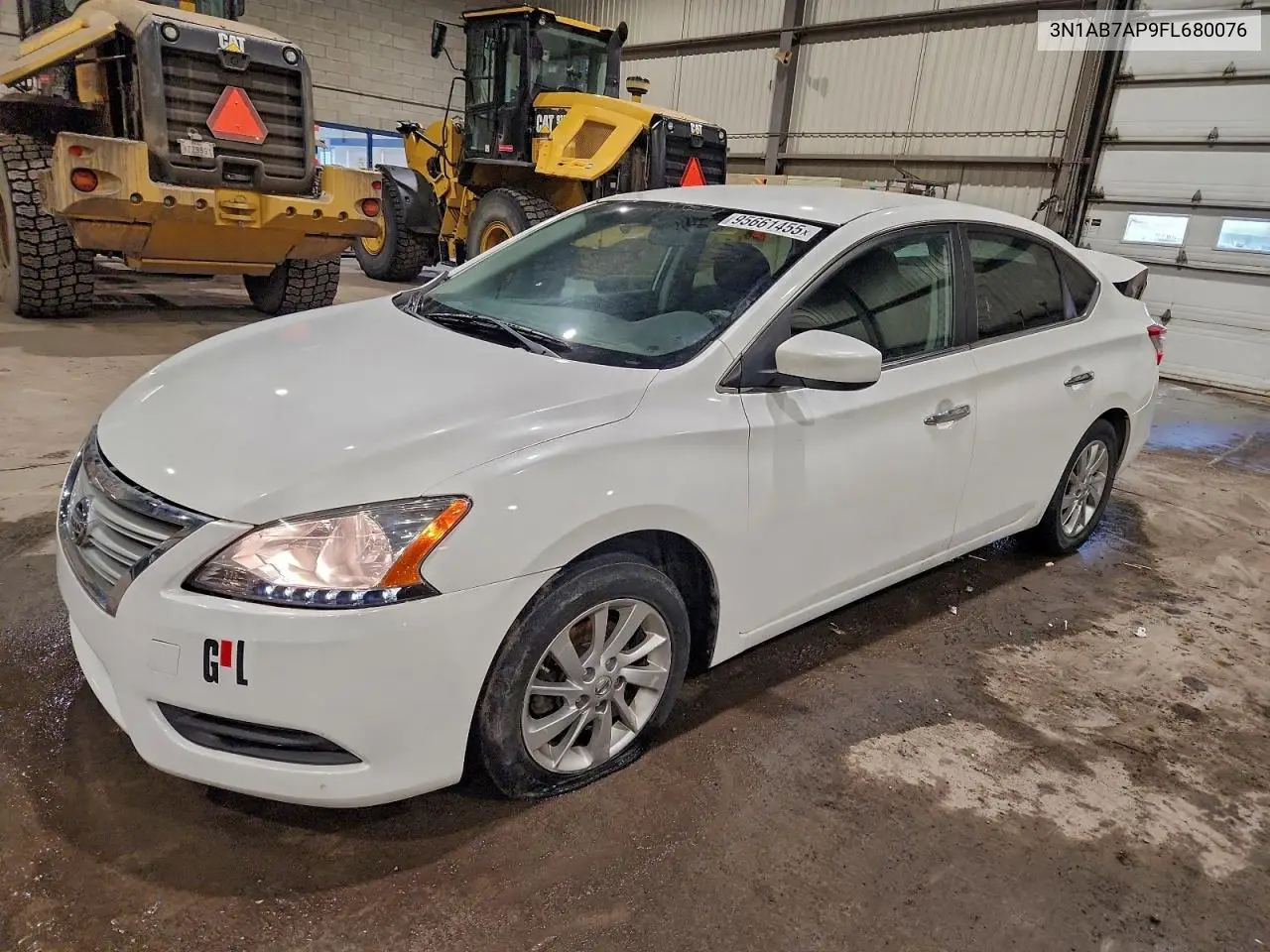 3N1AB7AP9FL680076 2015 Nissan Sentra S