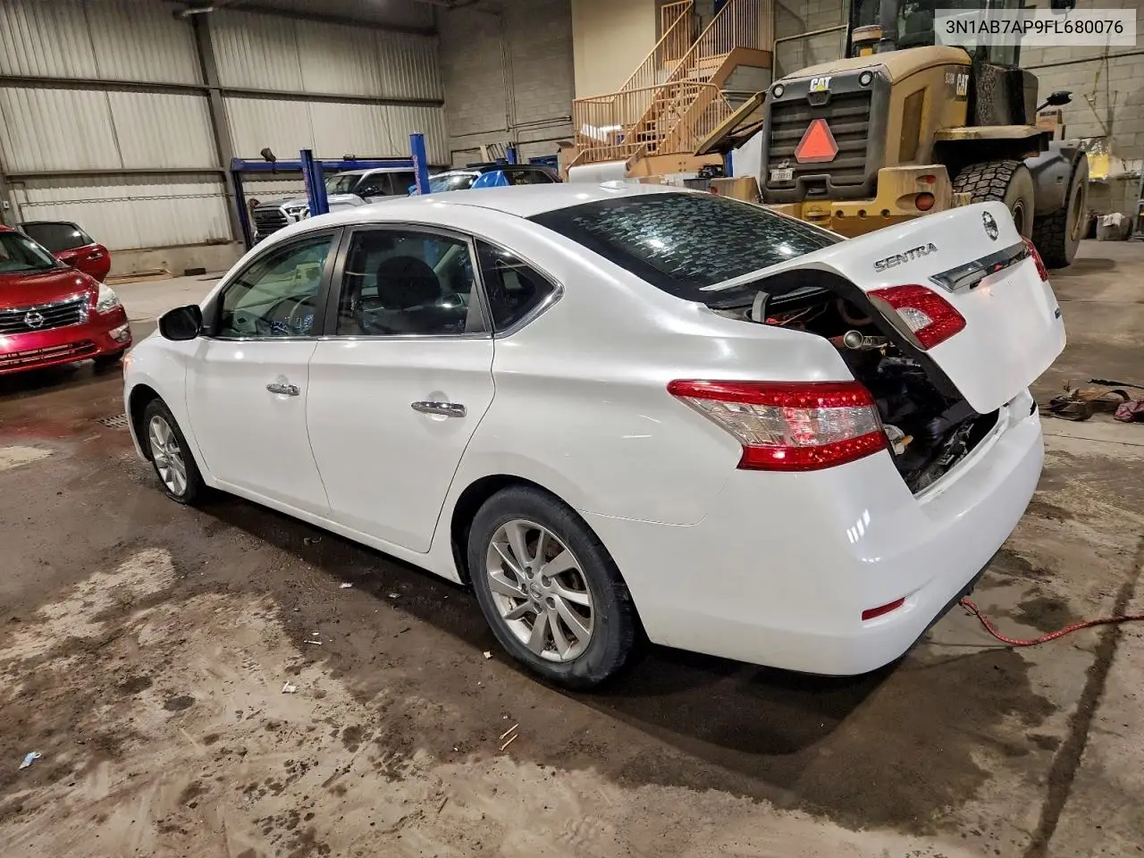 3N1AB7AP9FL680076 2015 Nissan Sentra S