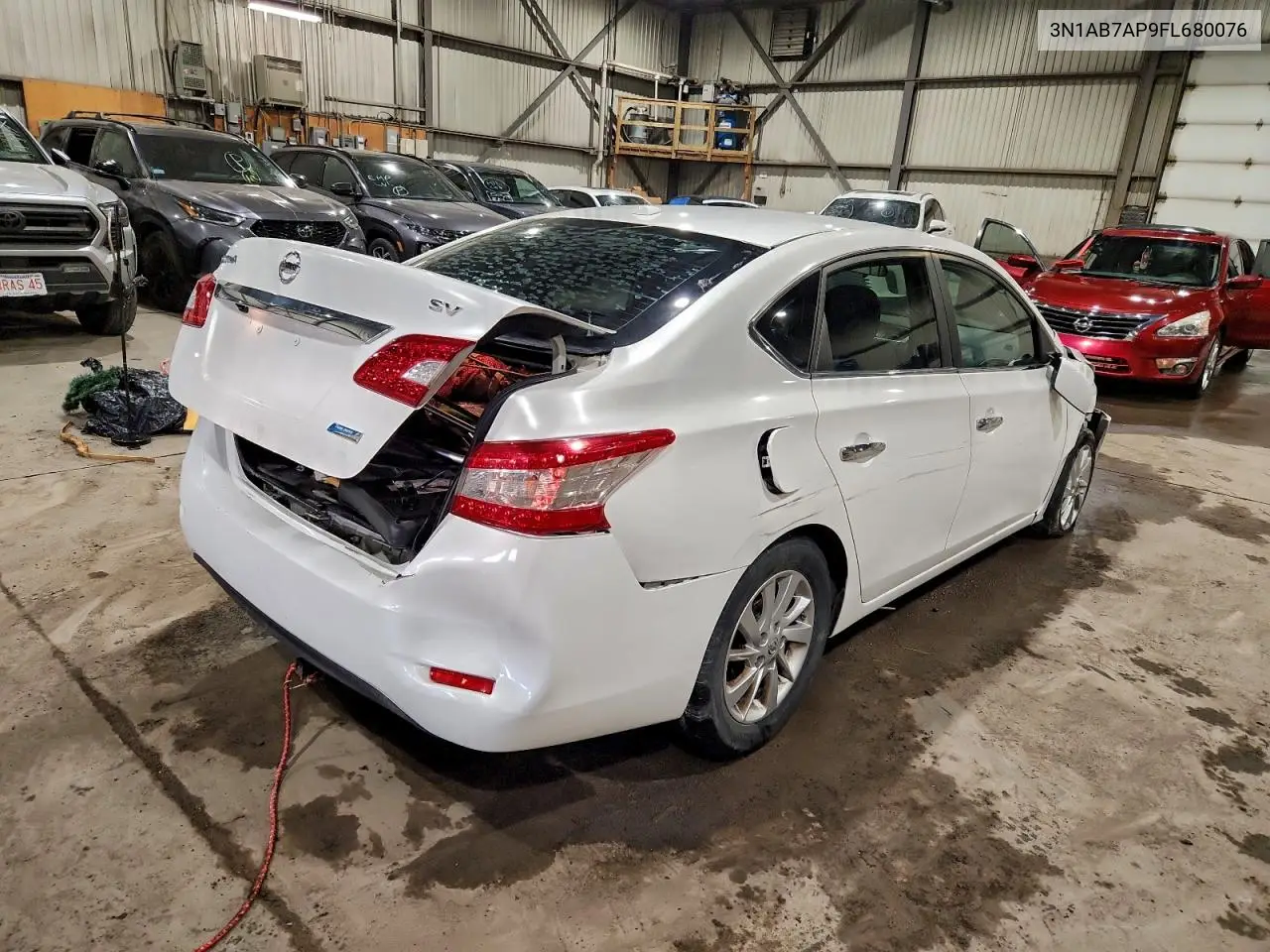3N1AB7AP9FL680076 2015 Nissan Sentra S
