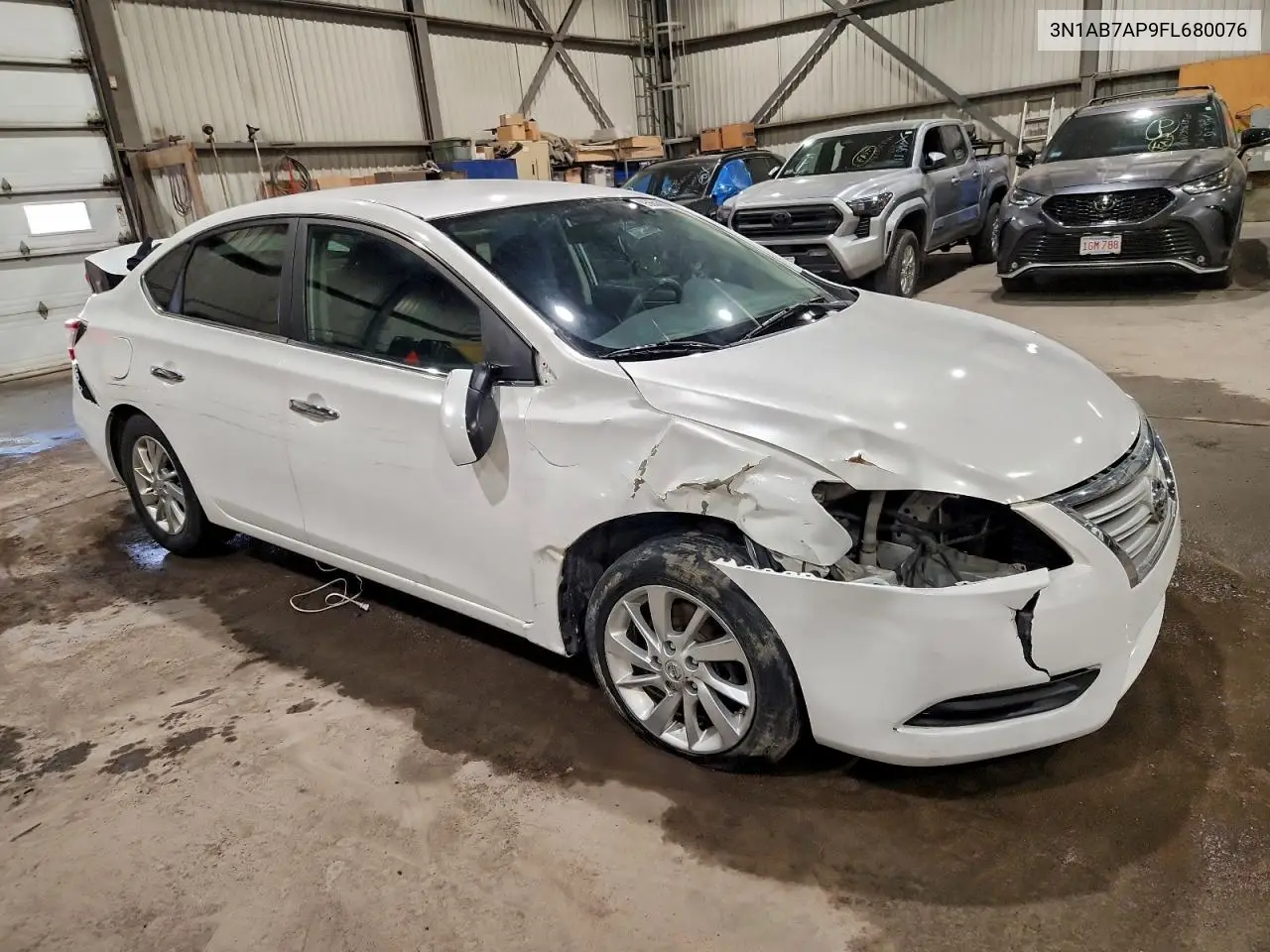 3N1AB7AP9FL680076 2015 Nissan Sentra S
