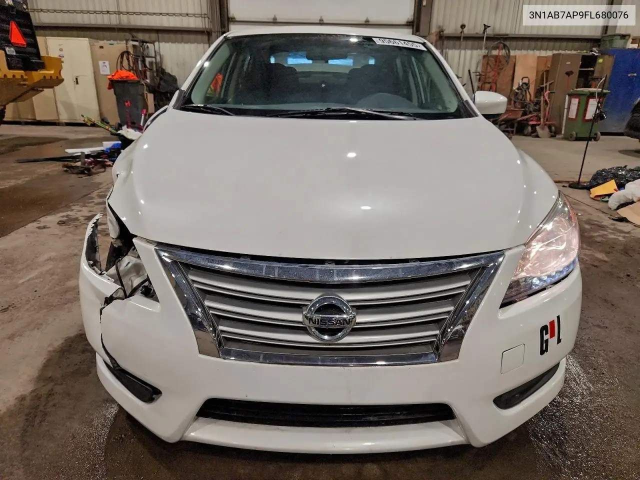 3N1AB7AP9FL680076 2015 Nissan Sentra S