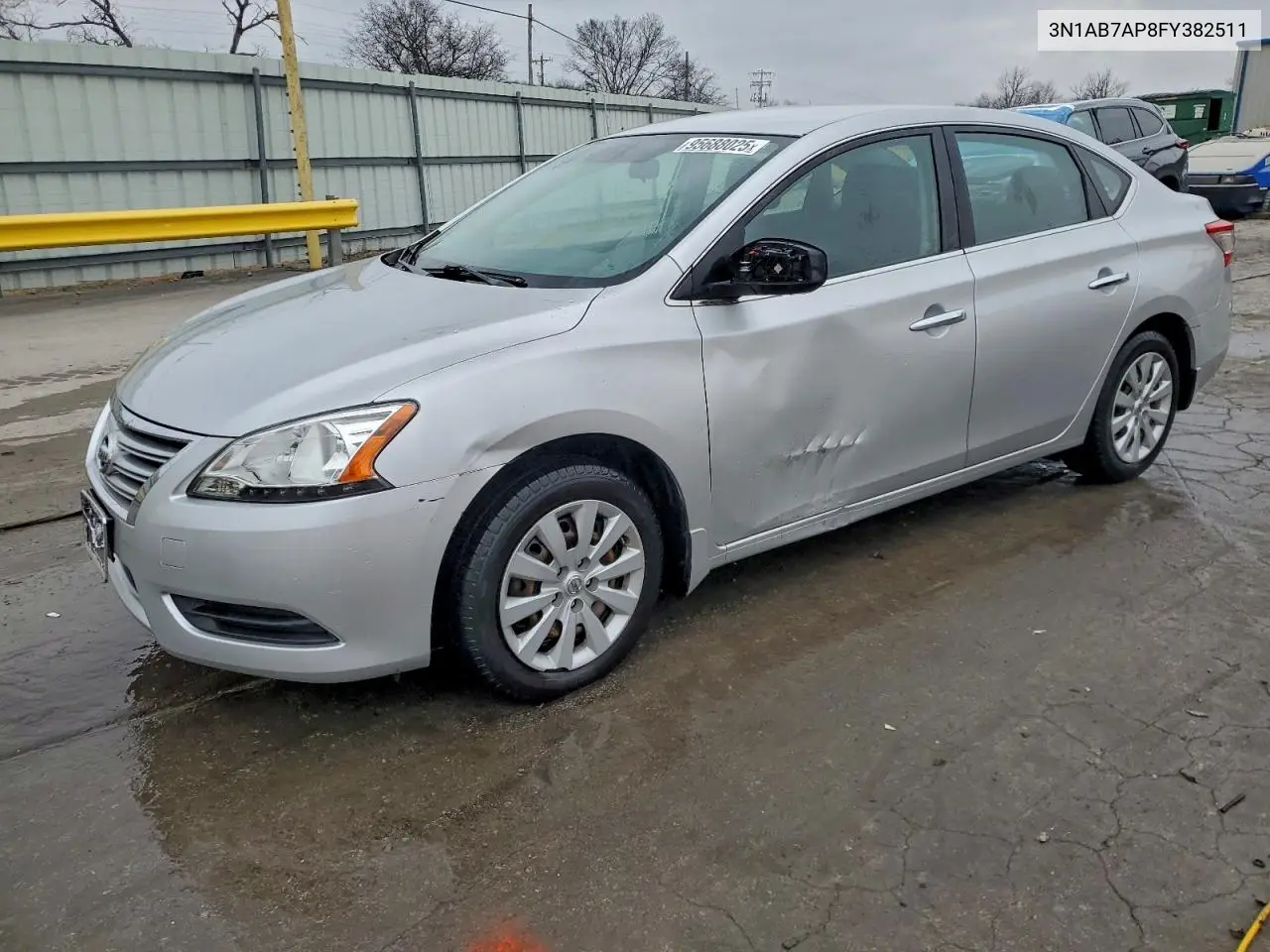 3N1AB7AP8FY382511 2015 Nissan Sentra S