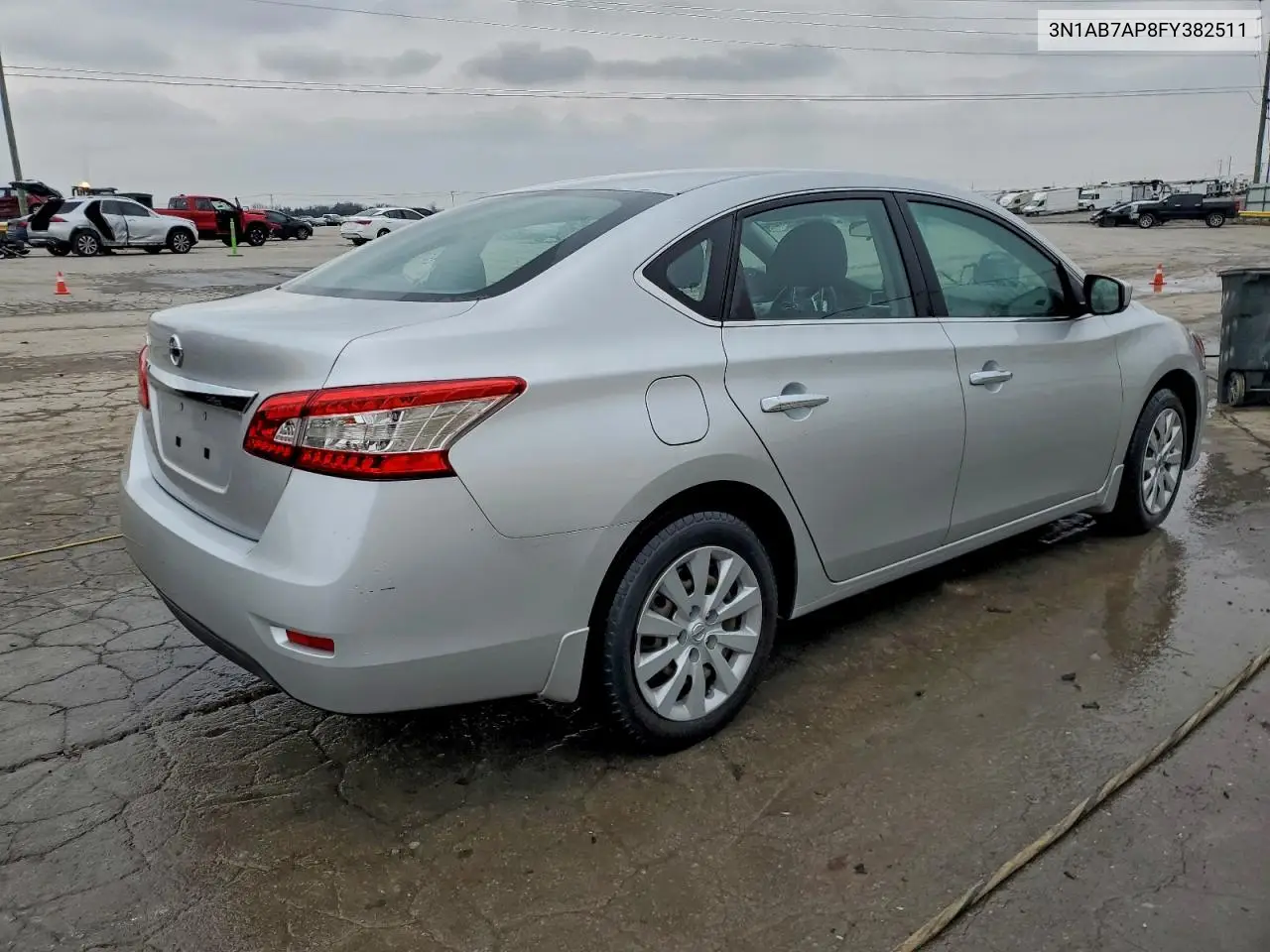 3N1AB7AP8FY382511 2015 Nissan Sentra S