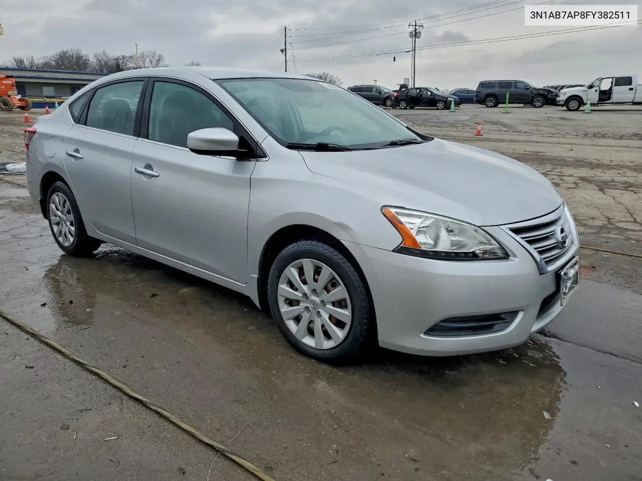 3N1AB7AP8FY382511 2015 Nissan Sentra S