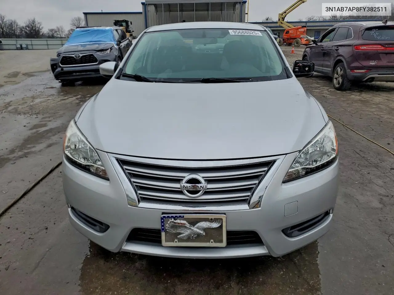 3N1AB7AP8FY382511 2015 Nissan Sentra S