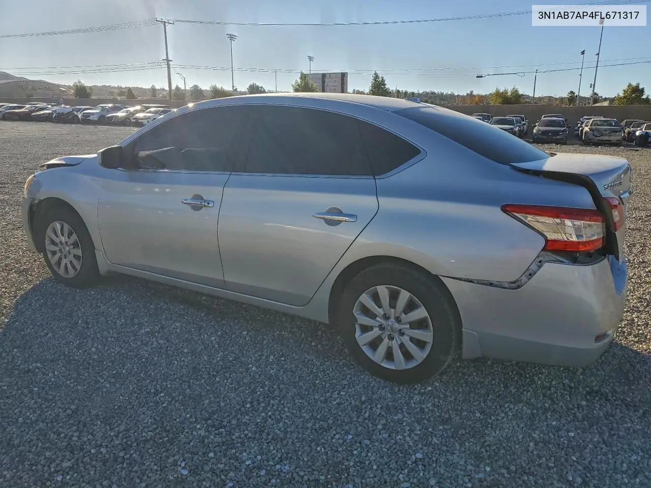 3N1AB7AP4FL671317 2015 Nissan Sentra S
