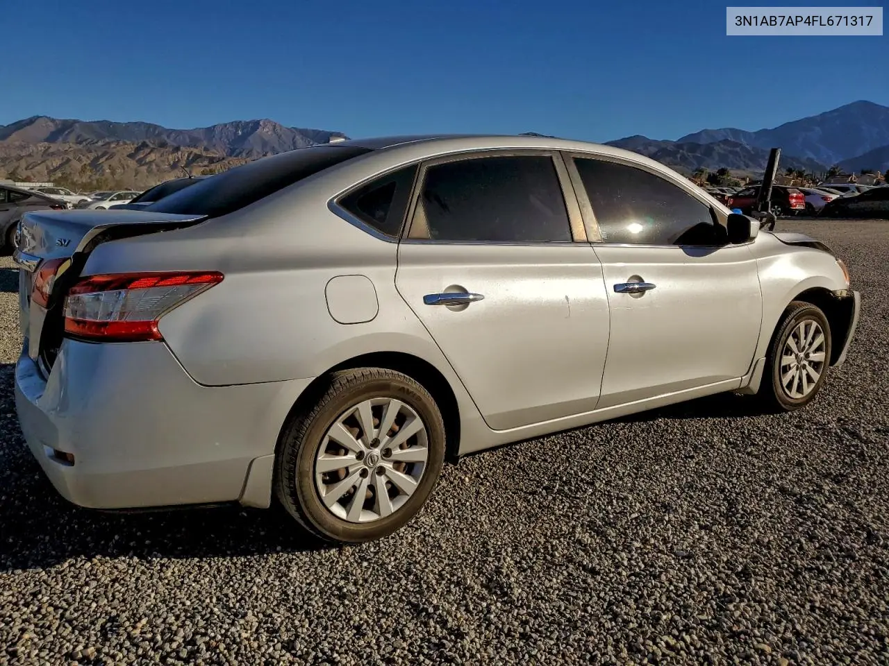 3N1AB7AP4FL671317 2015 Nissan Sentra S