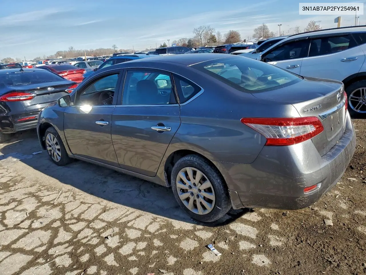 3N1AB7AP2FY254961 2015 Nissan Sentra S
