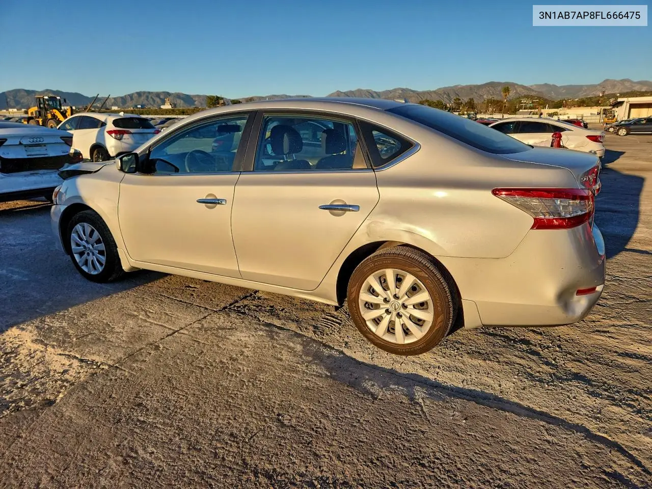 3N1AB7AP8FL666475 2015 Nissan Sentra S