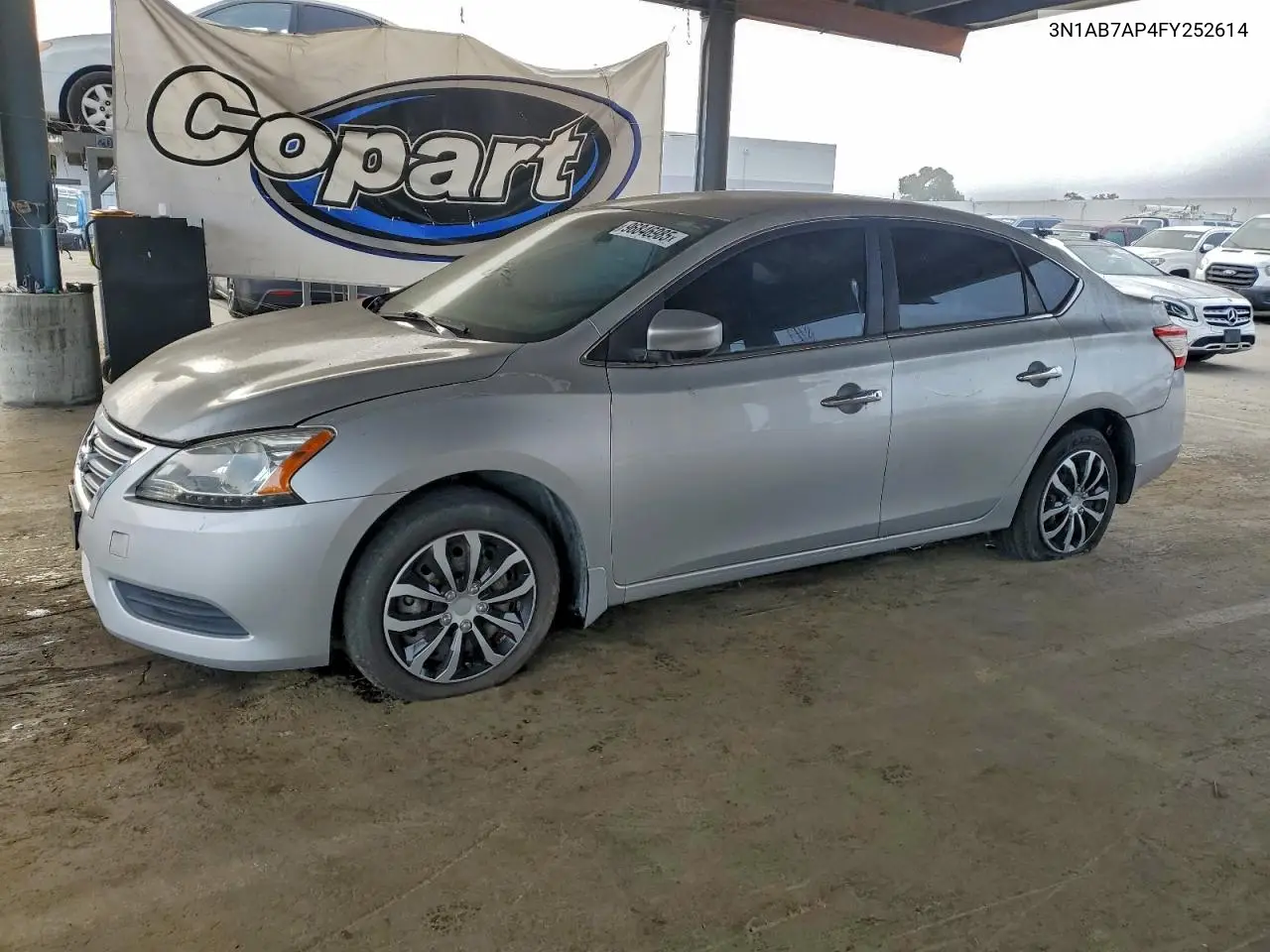 3N1AB7AP4FY252614 2015 Nissan Sentra S