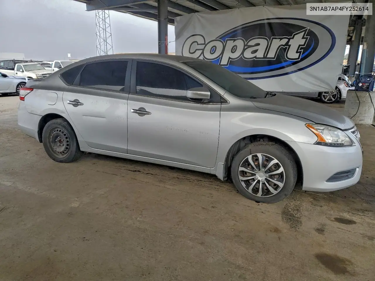 3N1AB7AP4FY252614 2015 Nissan Sentra S