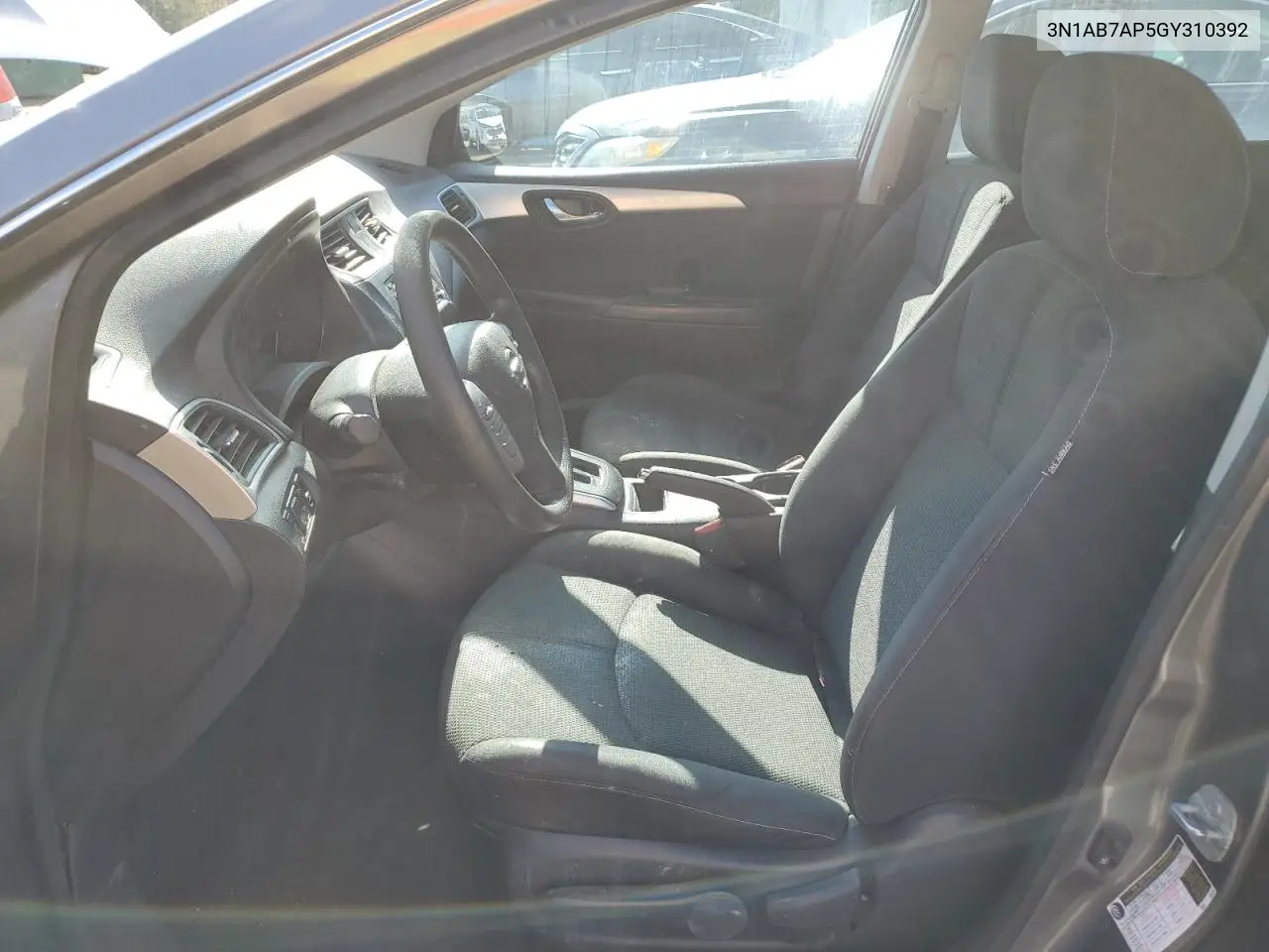 3N1AB7AP5GY310392 2016 Nissan Sentra S