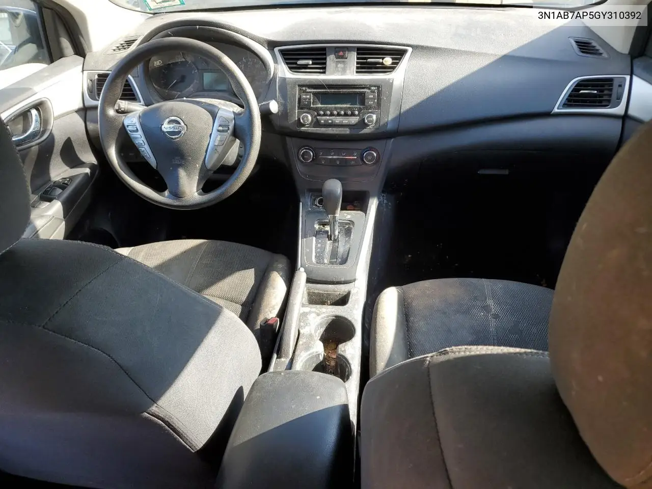 3N1AB7AP5GY310392 2016 Nissan Sentra S