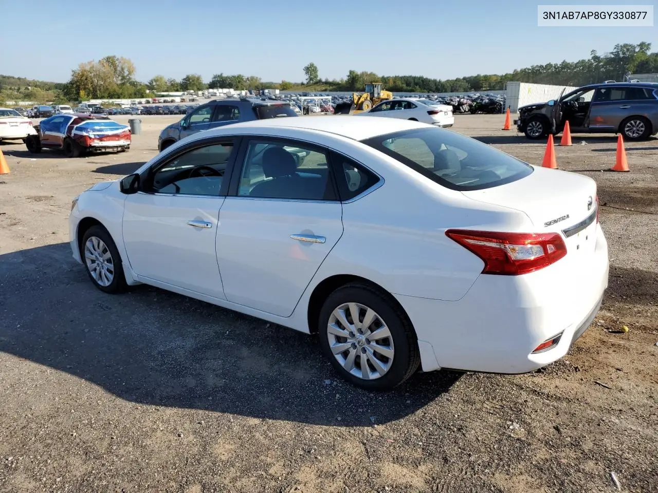 3N1AB7AP8GY330877 2016 Nissan Sentra S