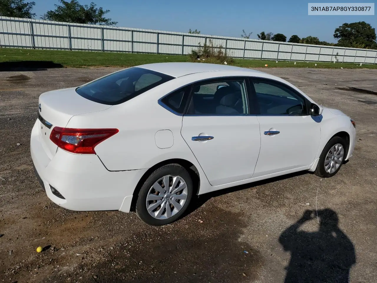 3N1AB7AP8GY330877 2016 Nissan Sentra S