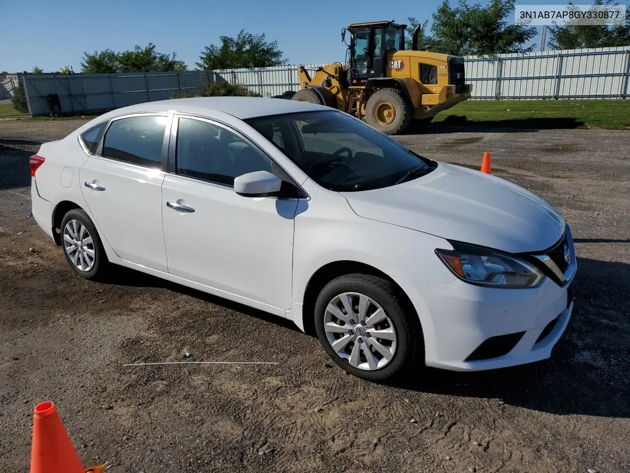 3N1AB7AP8GY330877 2016 Nissan Sentra S