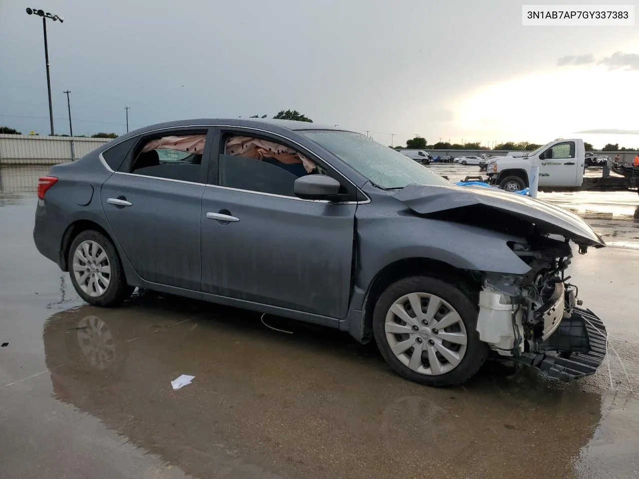 2016 Nissan Sentra S VIN: 3N1AB7AP7GY337383 Lot: 52598244