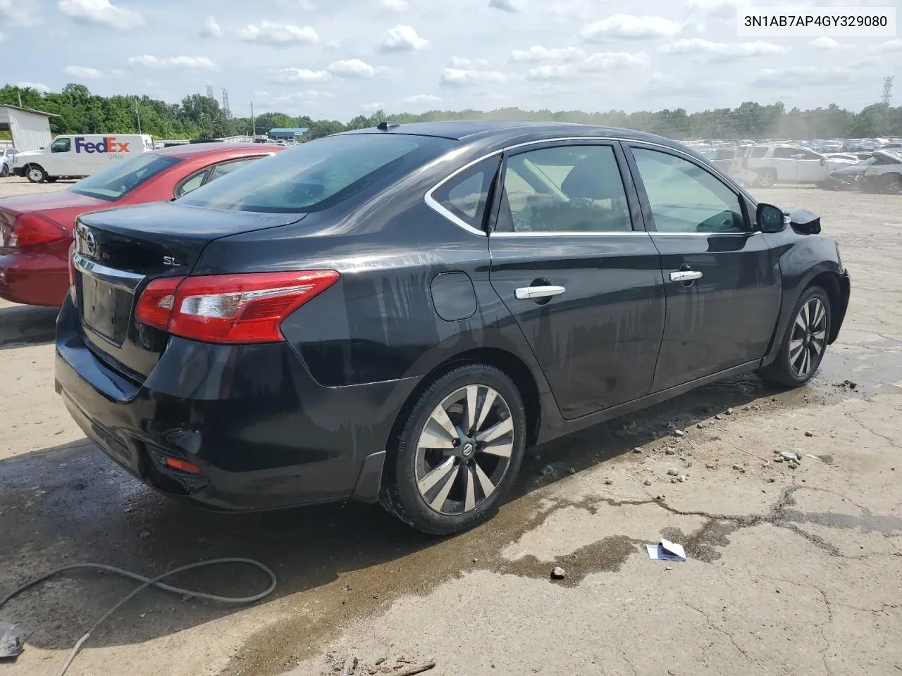 2016 Nissan Sentra S VIN: 3N1AB7AP4GY329080 Lot: 55095084