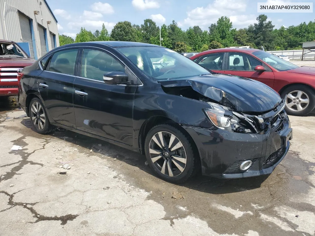 3N1AB7AP4GY329080 2016 Nissan Sentra S