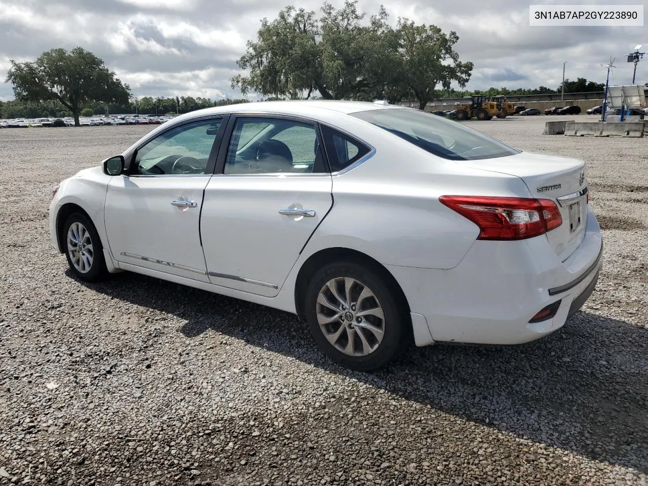 3N1AB7AP2GY223890 2016 Nissan Sentra S