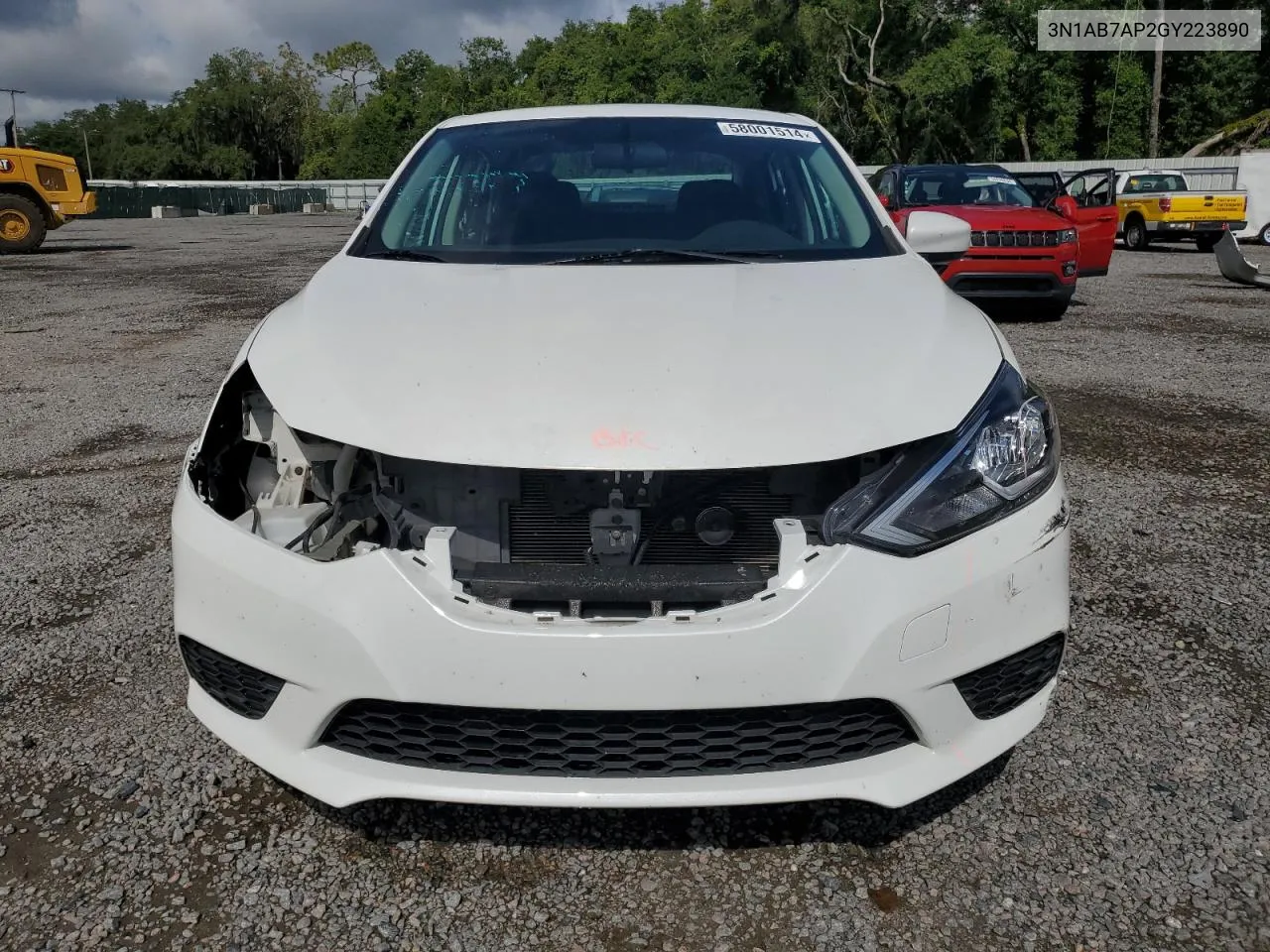 3N1AB7AP2GY223890 2016 Nissan Sentra S